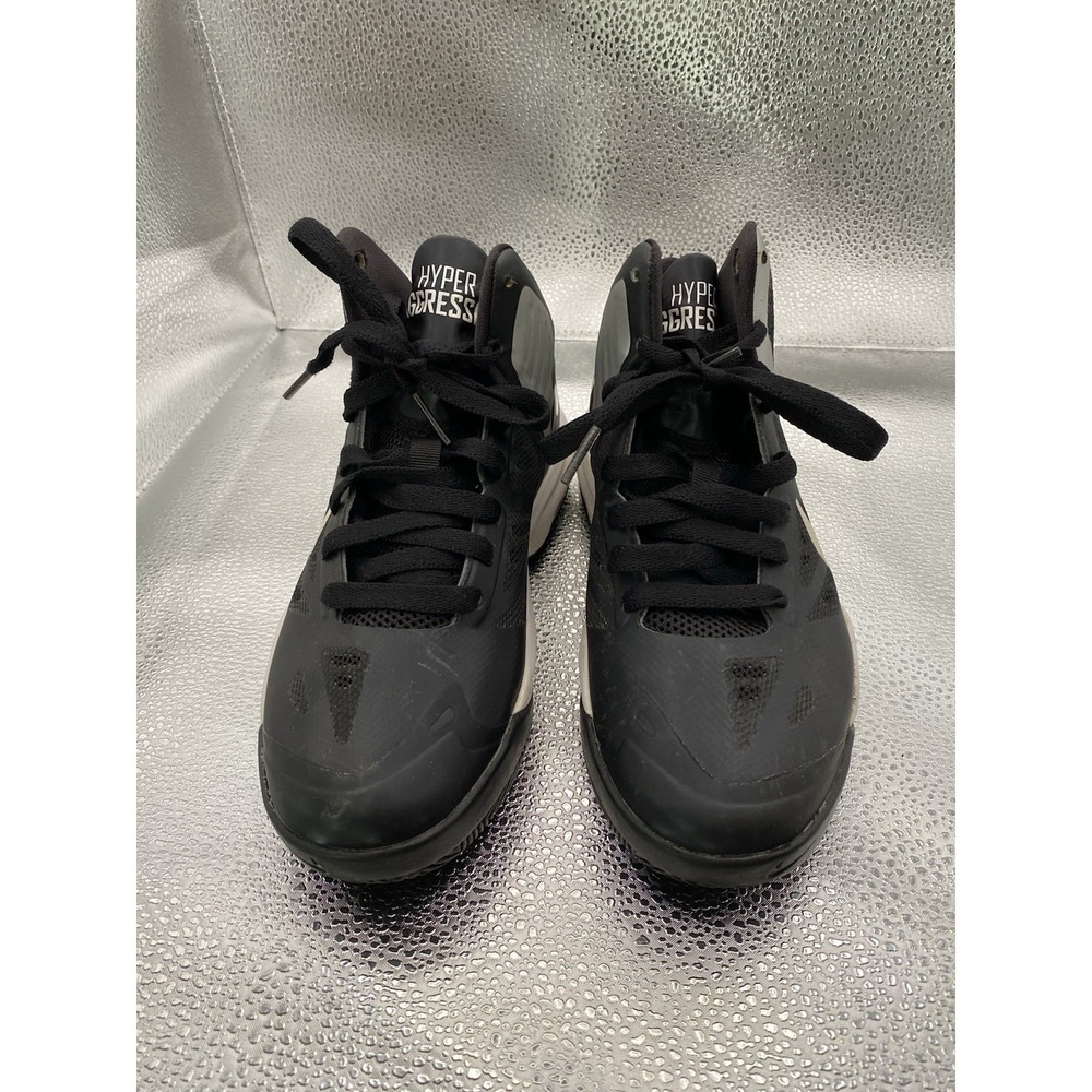 Nike Air Max Hyperaggressor Black White High Top Basketball Sneakers‎